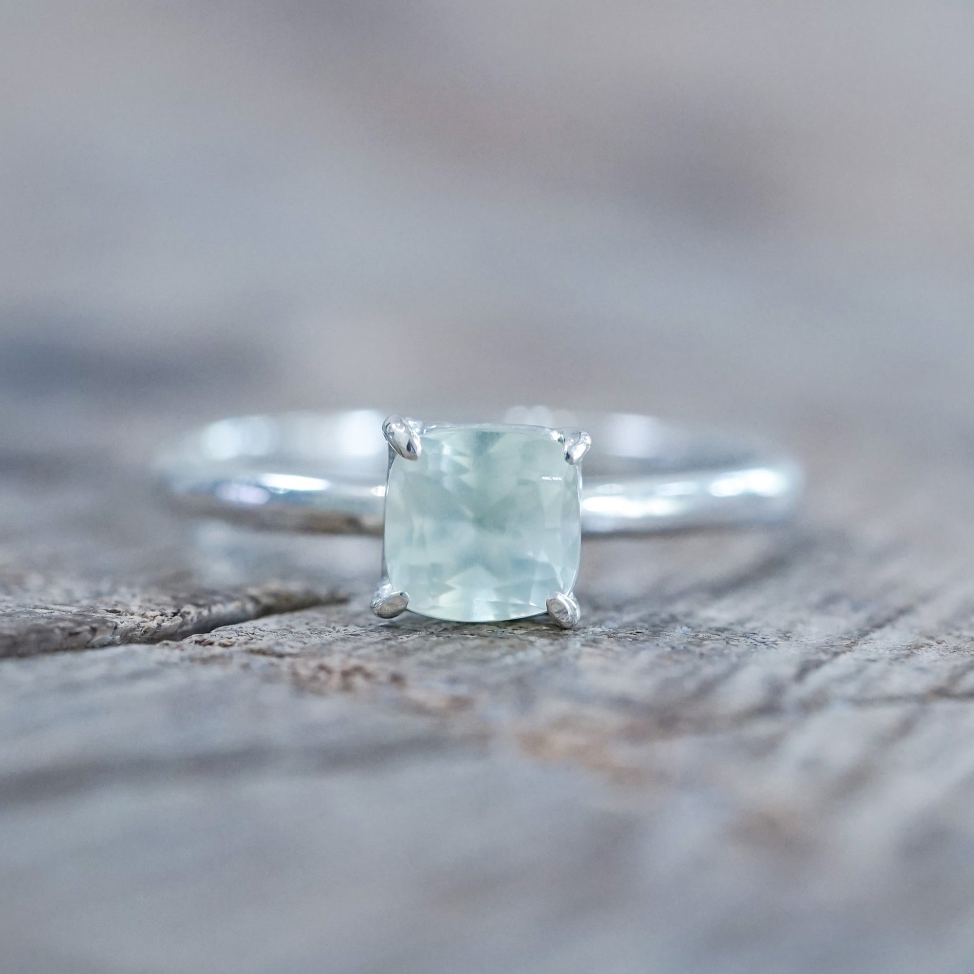 Prehnite Ring - Gardens of the Sun | Ethical Jewelry