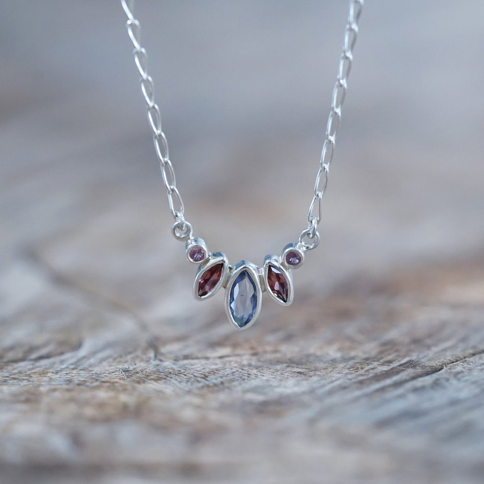 Purple Crown Necklace - Gardens of the Sun | Ethical Jewelry