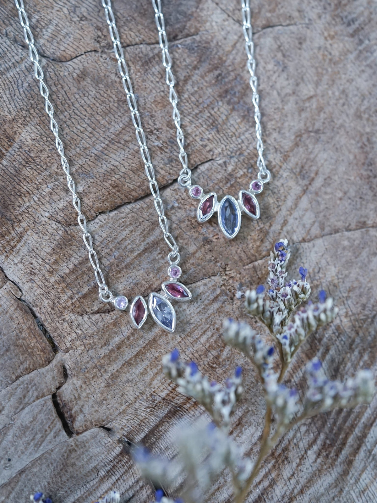 Purple Crown Necklace - Gardens of the Sun | Ethical Jewelry