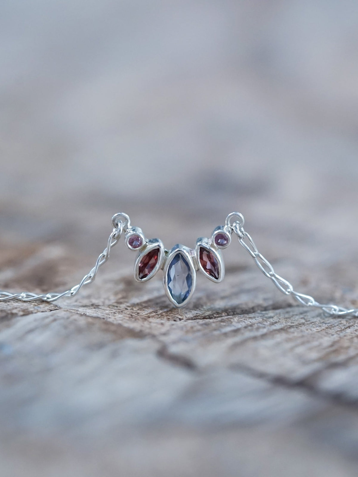 Purple Crown Necklace - Gardens of the Sun | Ethical Jewelry