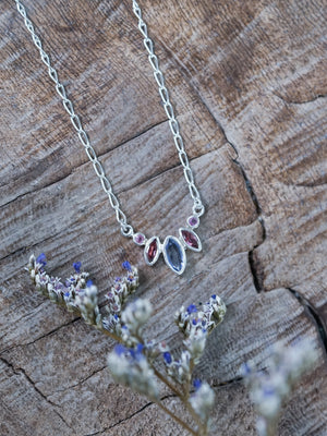 Purple Crown Necklace - Gardens of the Sun | Ethical Jewelry