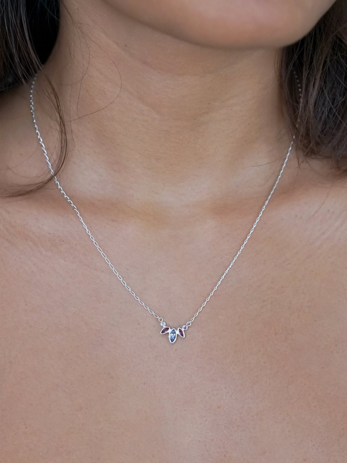 Purple Crown Necklace - Gardens of the Sun | Ethical Jewelry