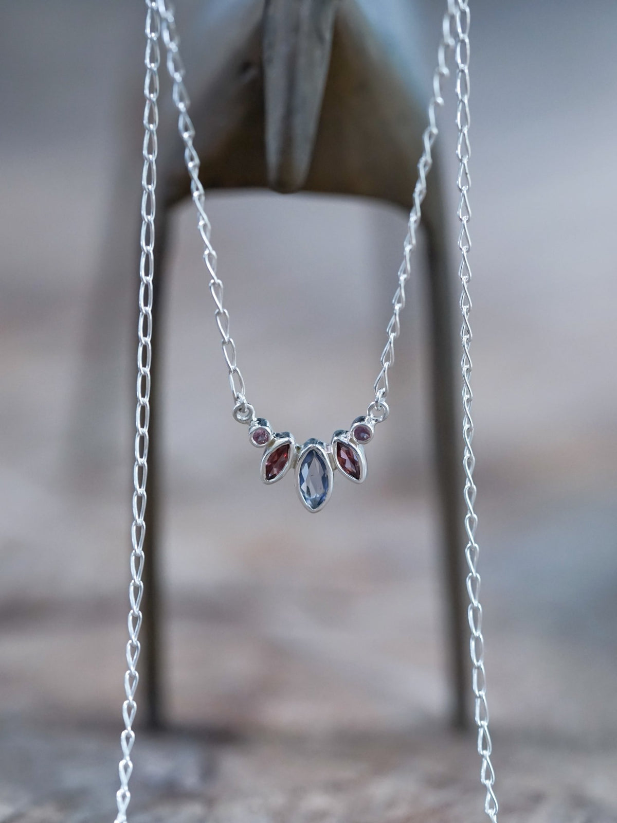 Purple Crown Necklace - Gardens of the Sun | Ethical Jewelry