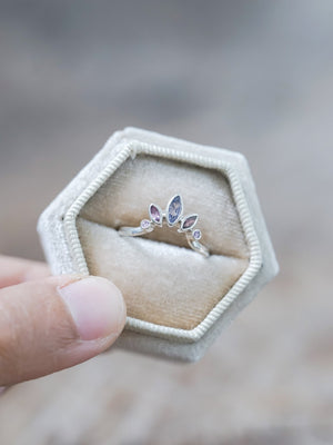 Purple Crown Ring - Gardens of the Sun | Ethical Jewelry