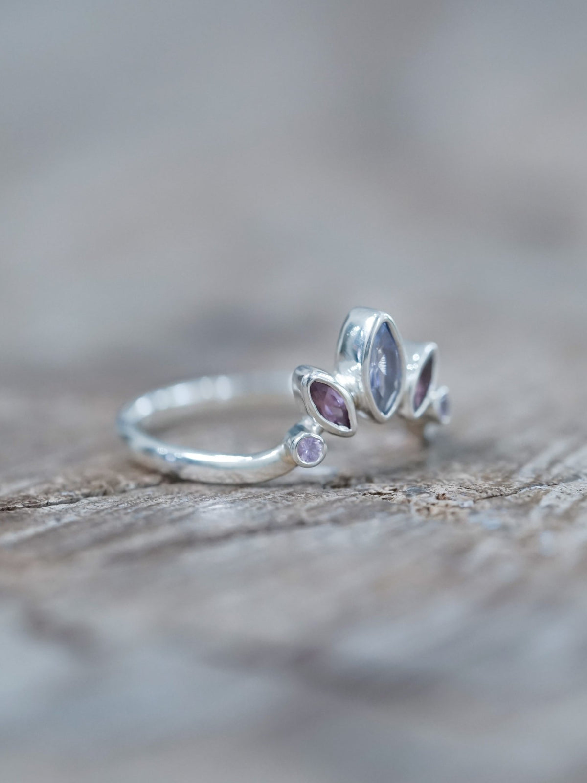 Purple Crown Ring - Gardens of the Sun | Ethical Jewelry