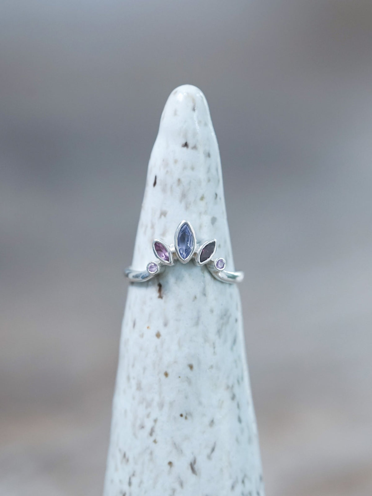 Purple Crown Ring - Gardens of the Sun | Ethical Jewelry