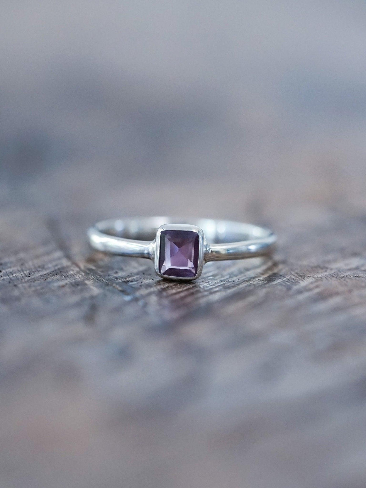 Purple Sapphire Ring - Gardens of the Sun | Ethical Jewelry