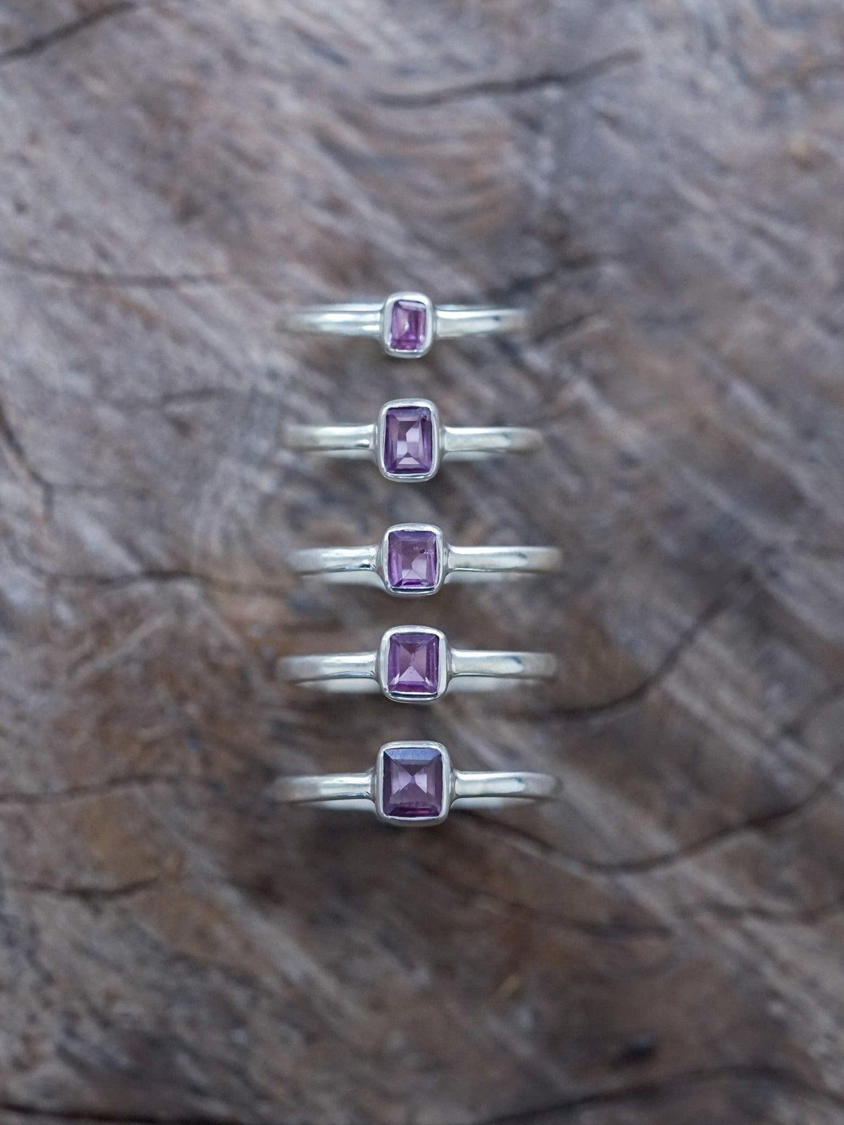 Purple Sapphire Ring - Gardens of the Sun | Ethical Jewelry