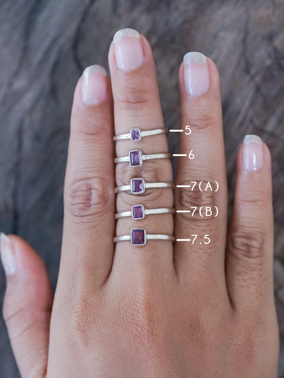 Purple Sapphire Ring - Gardens of the Sun | Ethical Jewelry