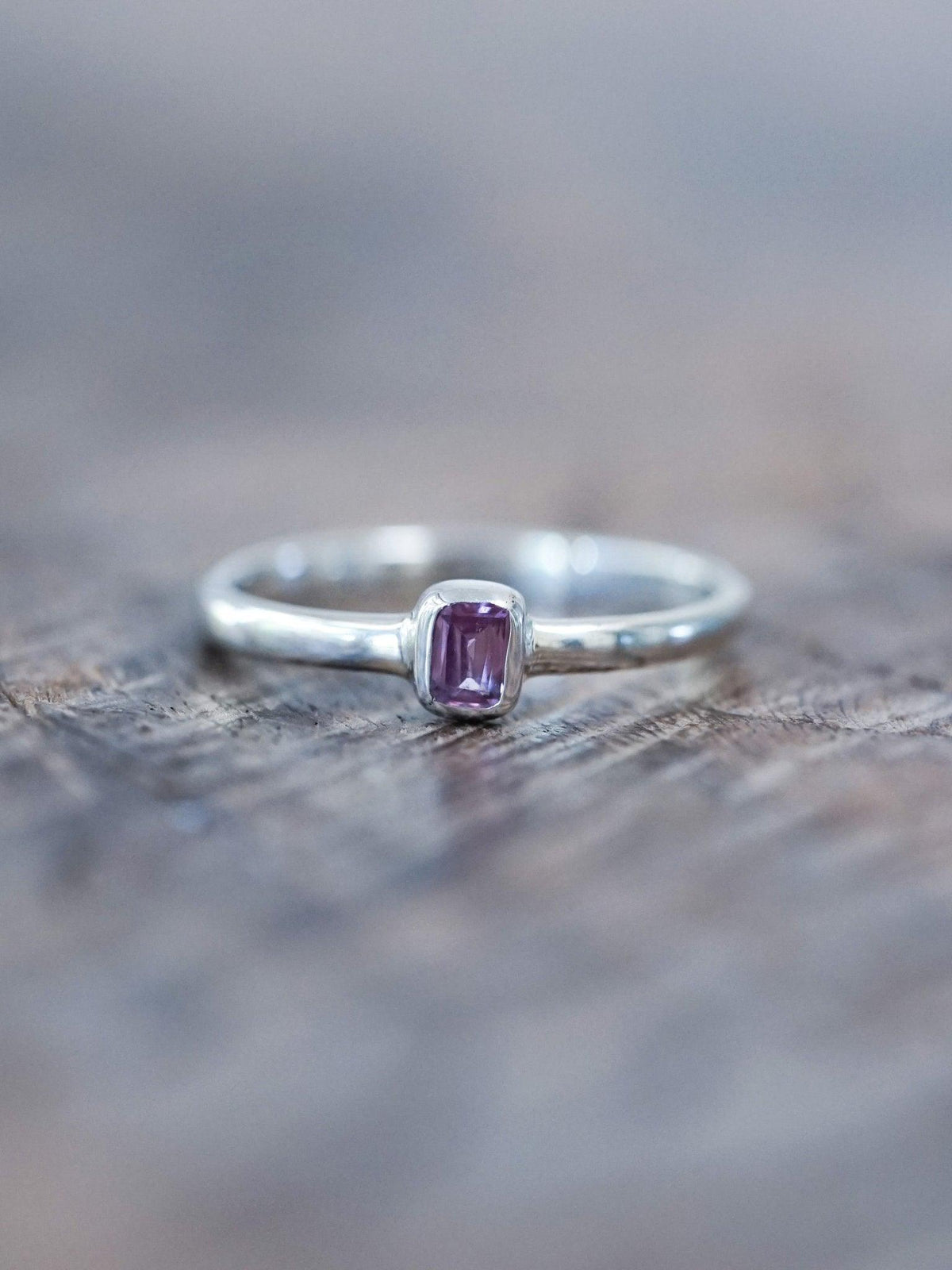 Purple Sapphire Ring - Gardens of the Sun | Ethical Jewelry