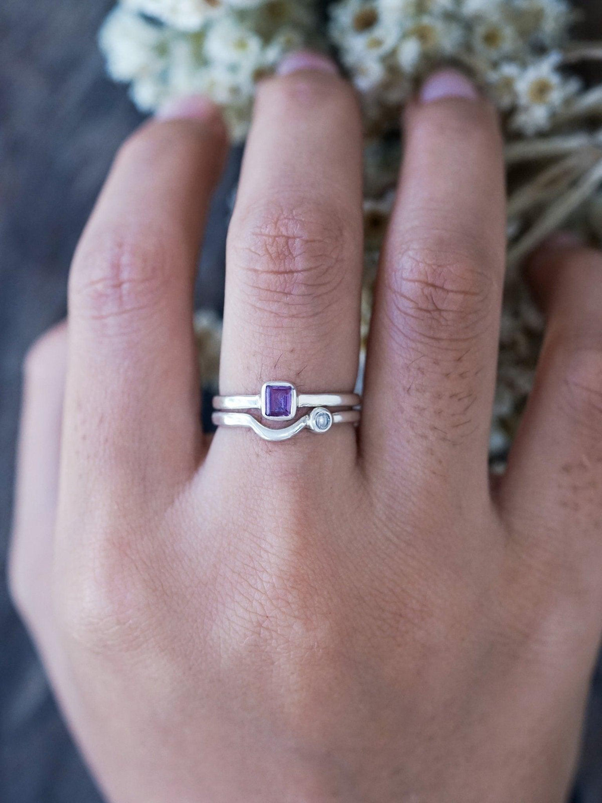 Purple Sapphire Ring - Gardens of the Sun | Ethical Jewelry