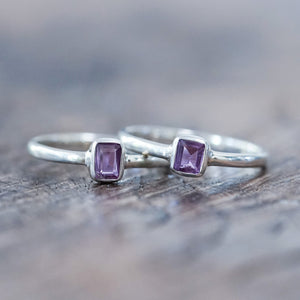 Purple Sapphire Ring - Gardens of the Sun | Ethical Jewelry