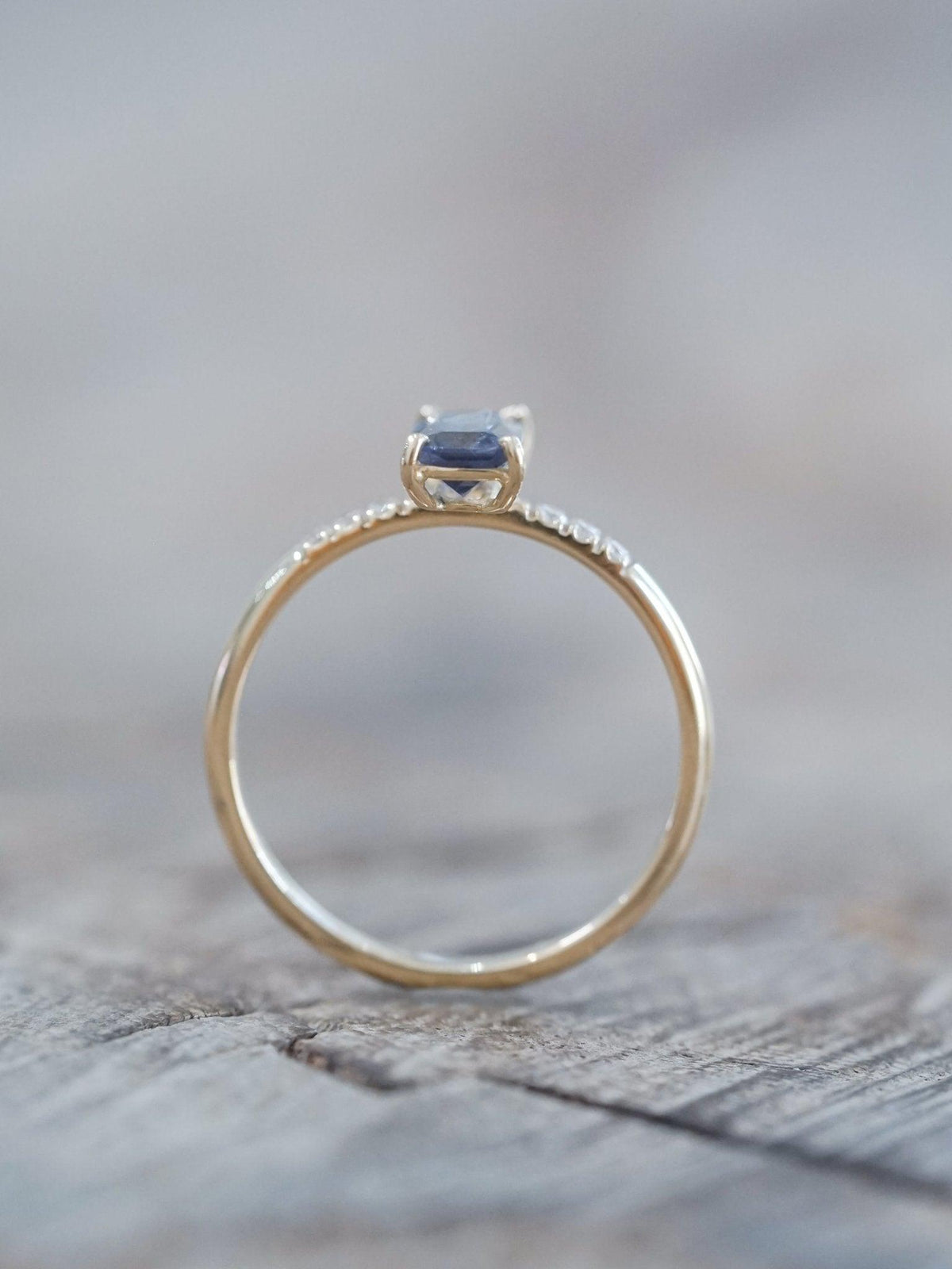 Purple Spinel Ring in Eco Gold - Gardens of the Sun | Ethical Jewelry