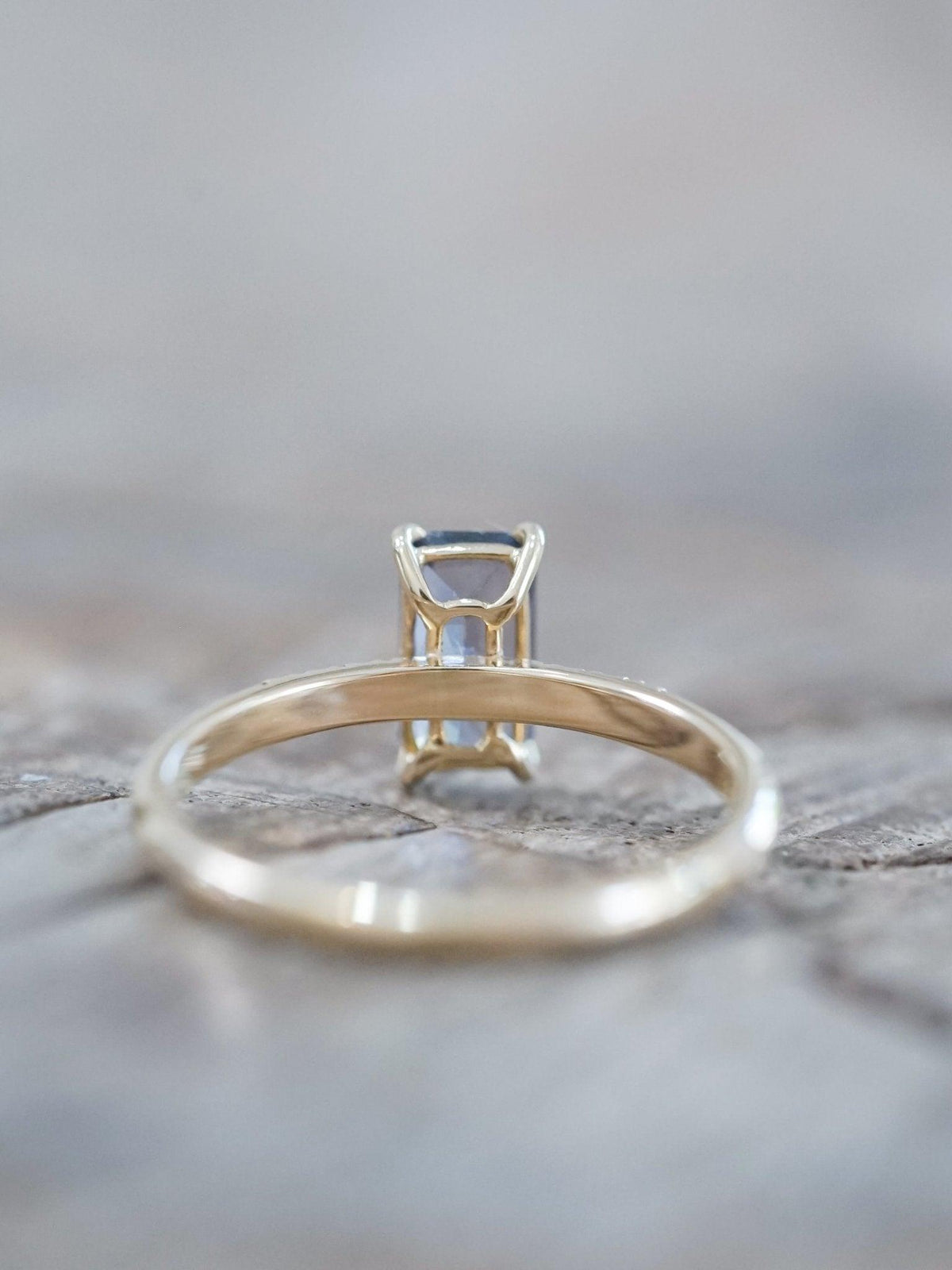 Purple Spinel Ring in Eco Gold - Gardens of the Sun | Ethical Jewelry