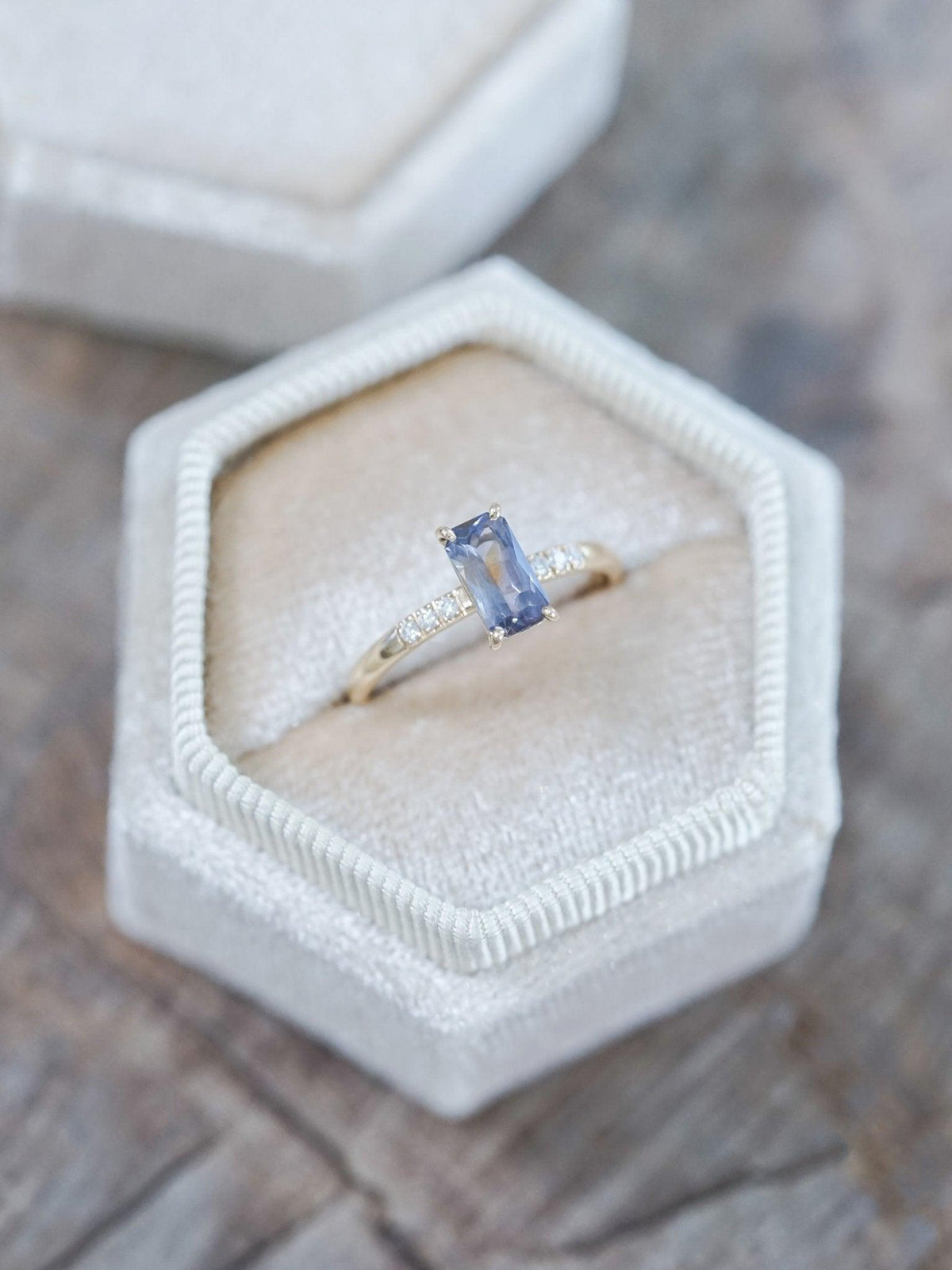 Purple Spinel Ring in Eco Gold - Gardens of the Sun | Ethical Jewelry