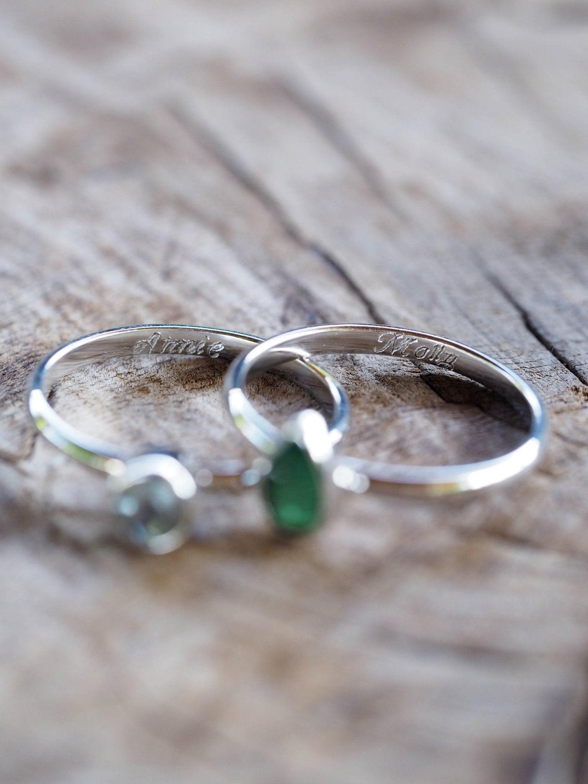 Ring Engraving - Handwritten Inscription - Gardens of the Sun | Ethical Jewelry