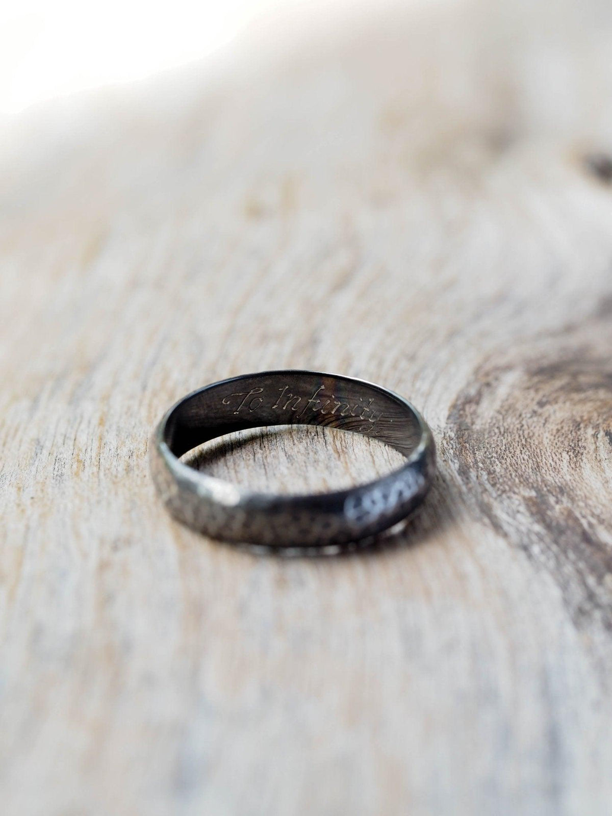 Ring Engraving - Handwritten Inscription - Gardens of the Sun | Ethical Jewelry