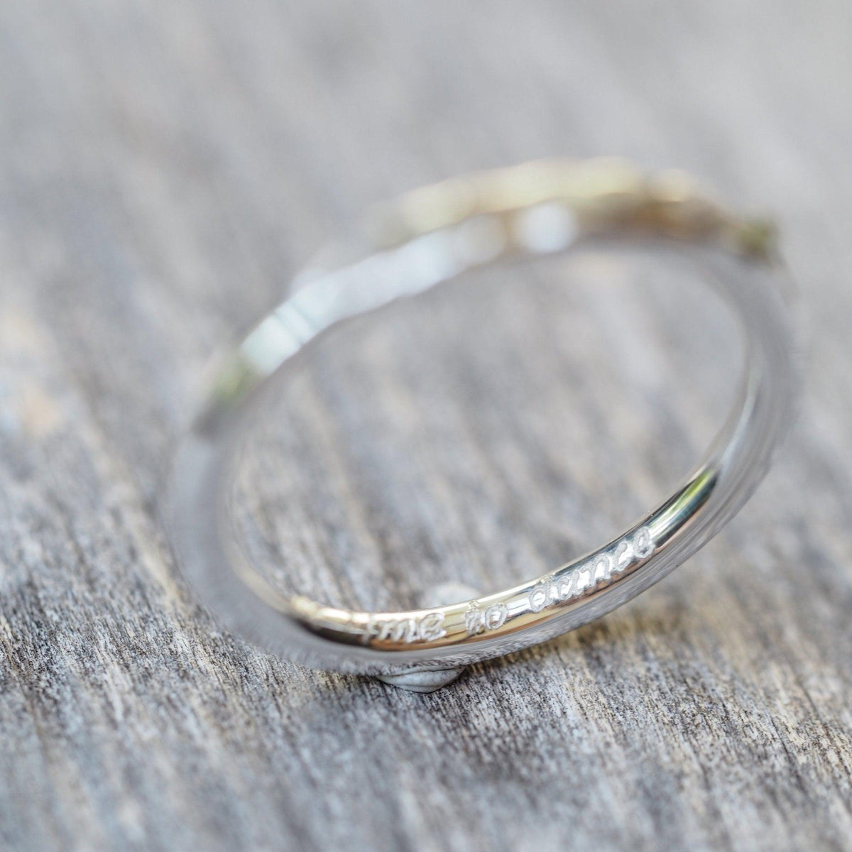Ring Engraving - Handwritten Inscription - Gardens of the Sun | Ethical Jewelry