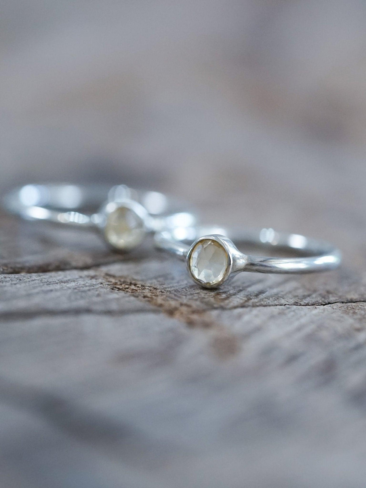 Rose Cut Citrine Ring - Gardens of the Sun | Ethical Jewelry