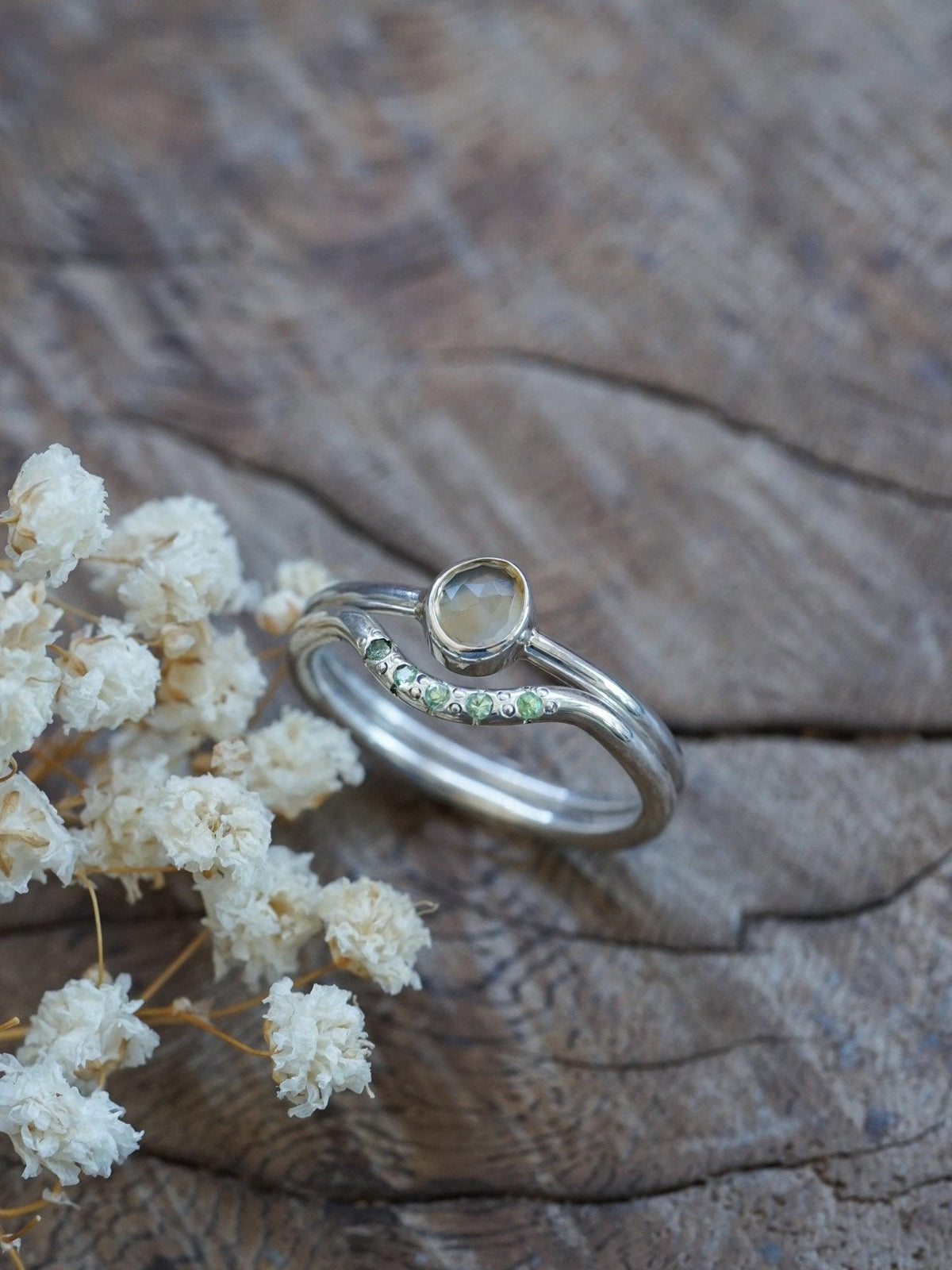 Rose Cut Citrine Ring - Gardens of the Sun | Ethical Jewelry