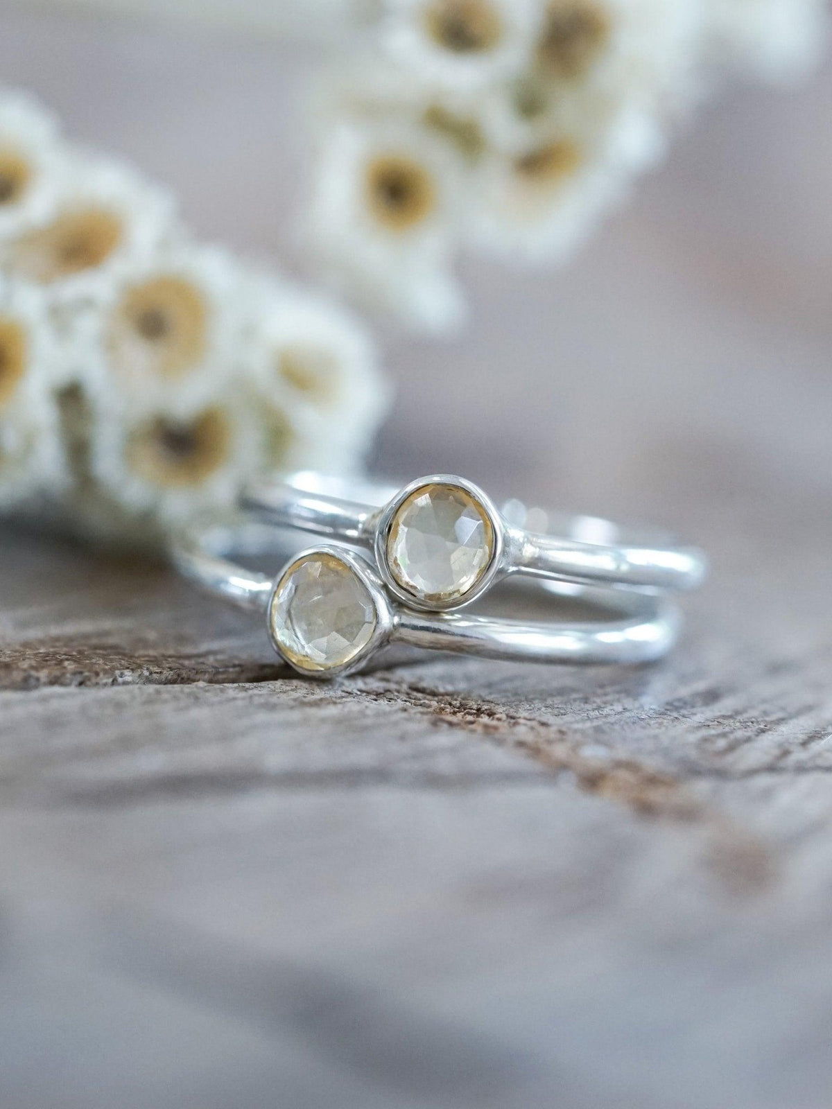Rose Cut Citrine Ring - Gardens of the Sun | Ethical Jewelry