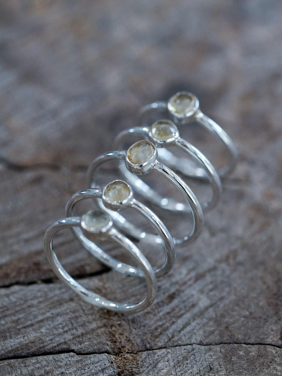 Rose Cut Citrine Ring - Gardens of the Sun | Ethical Jewelry