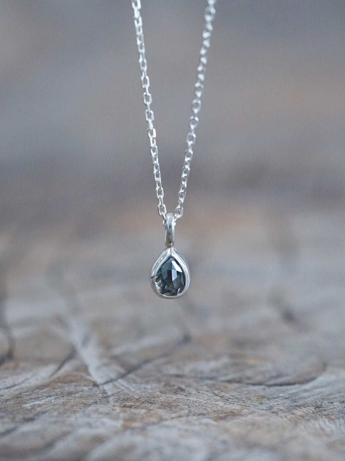 Rose Cut Diamond Necklace - Gardens of the Sun | Ethical Jewelry