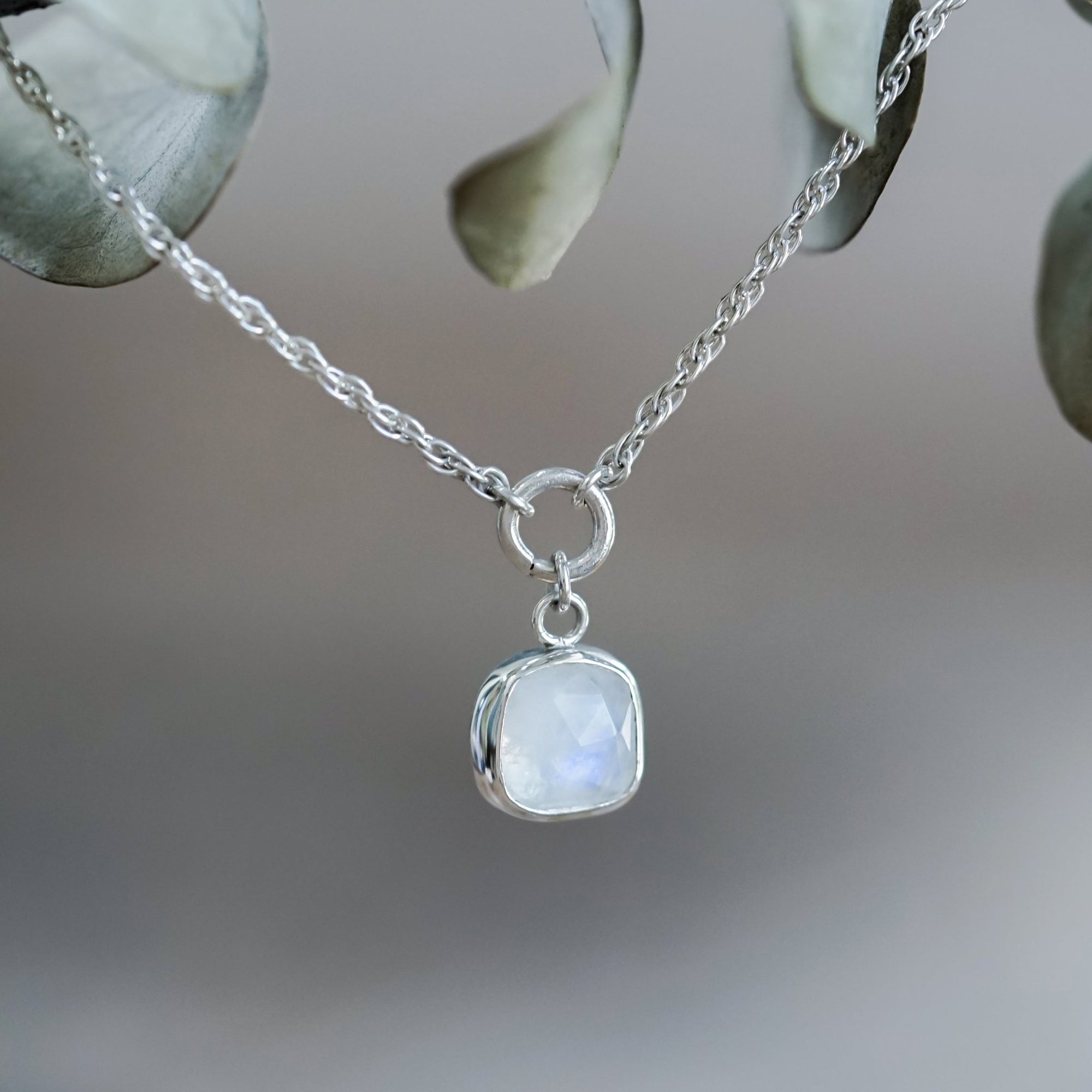 Rose Cut Moonstone Bracelet - Gardens of the Sun | Ethical Jewelry