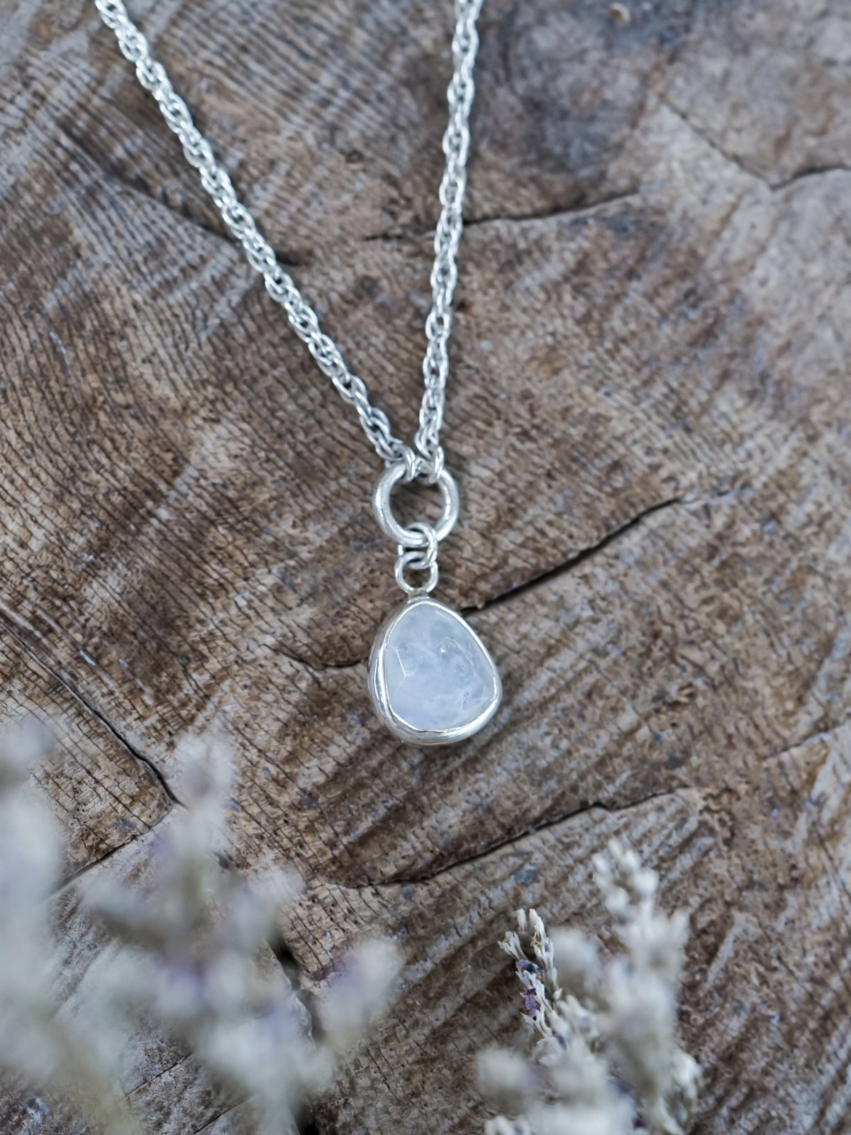 Rose Cut Moonstone Bracelet - Gardens of the Sun | Ethical Jewelry