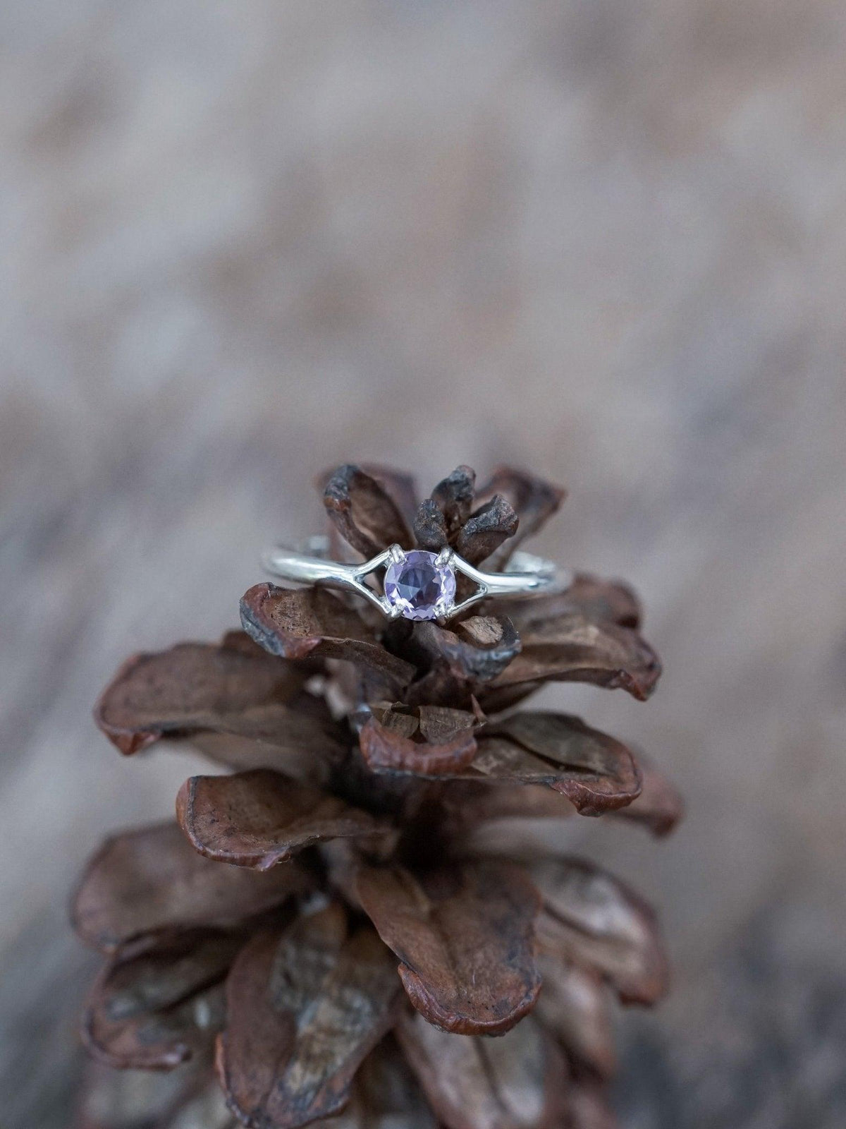 Rose Cut Sapphire Ring - Gardens of the Sun | Ethical Jewelry