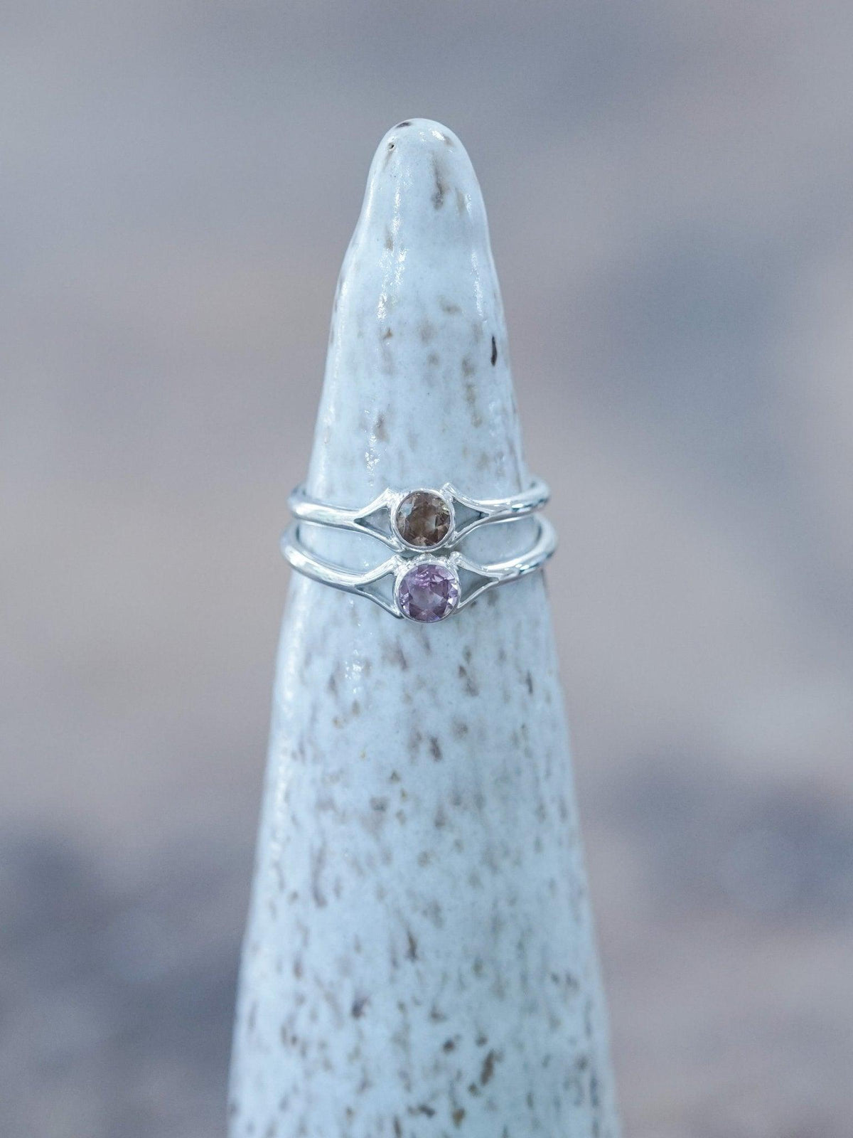 Rose Cut Sapphire Ring - Gardens of the Sun | Ethical Jewelry