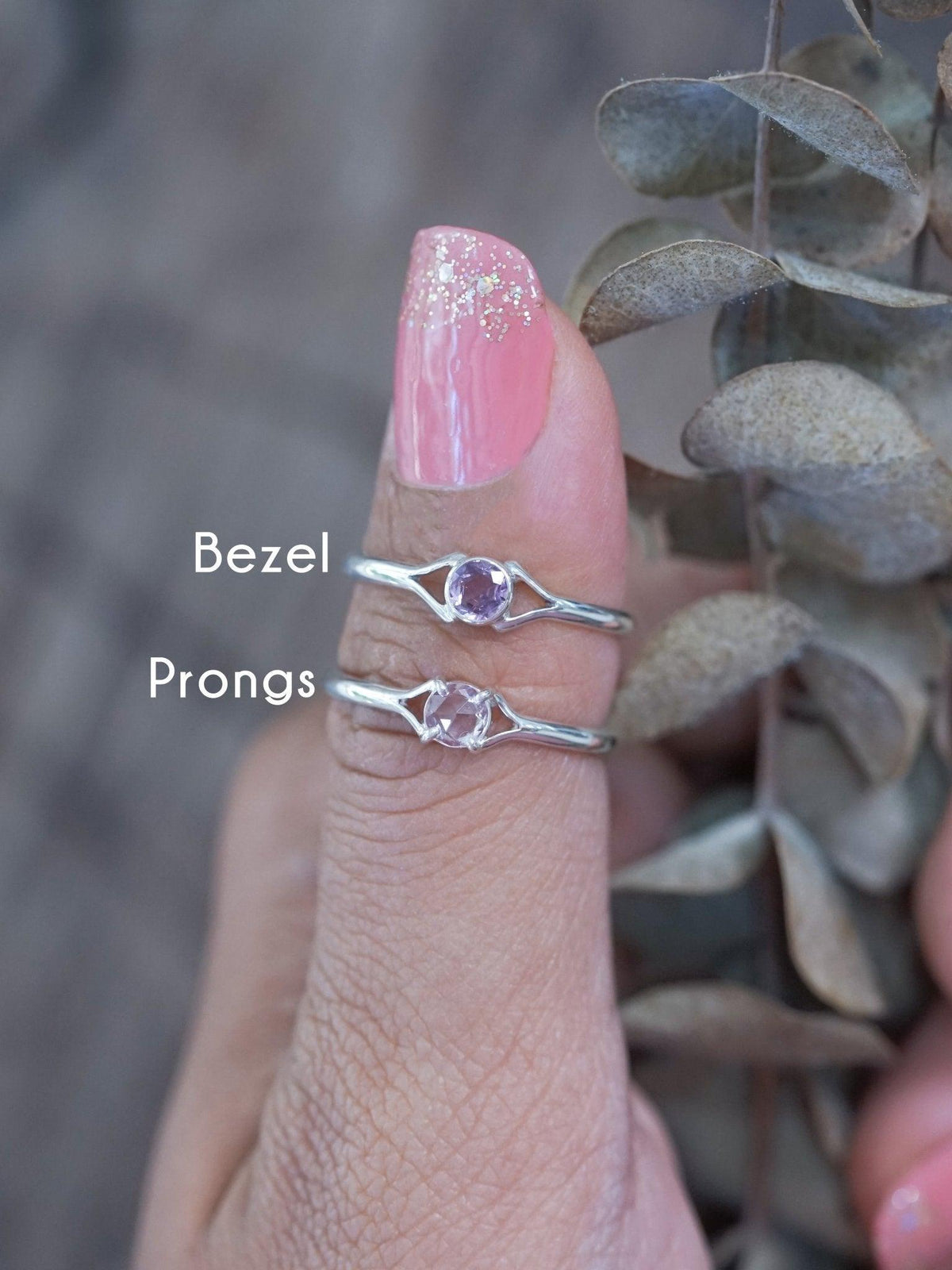 Rose Cut Sapphire Ring - Gardens of the Sun | Ethical Jewelry