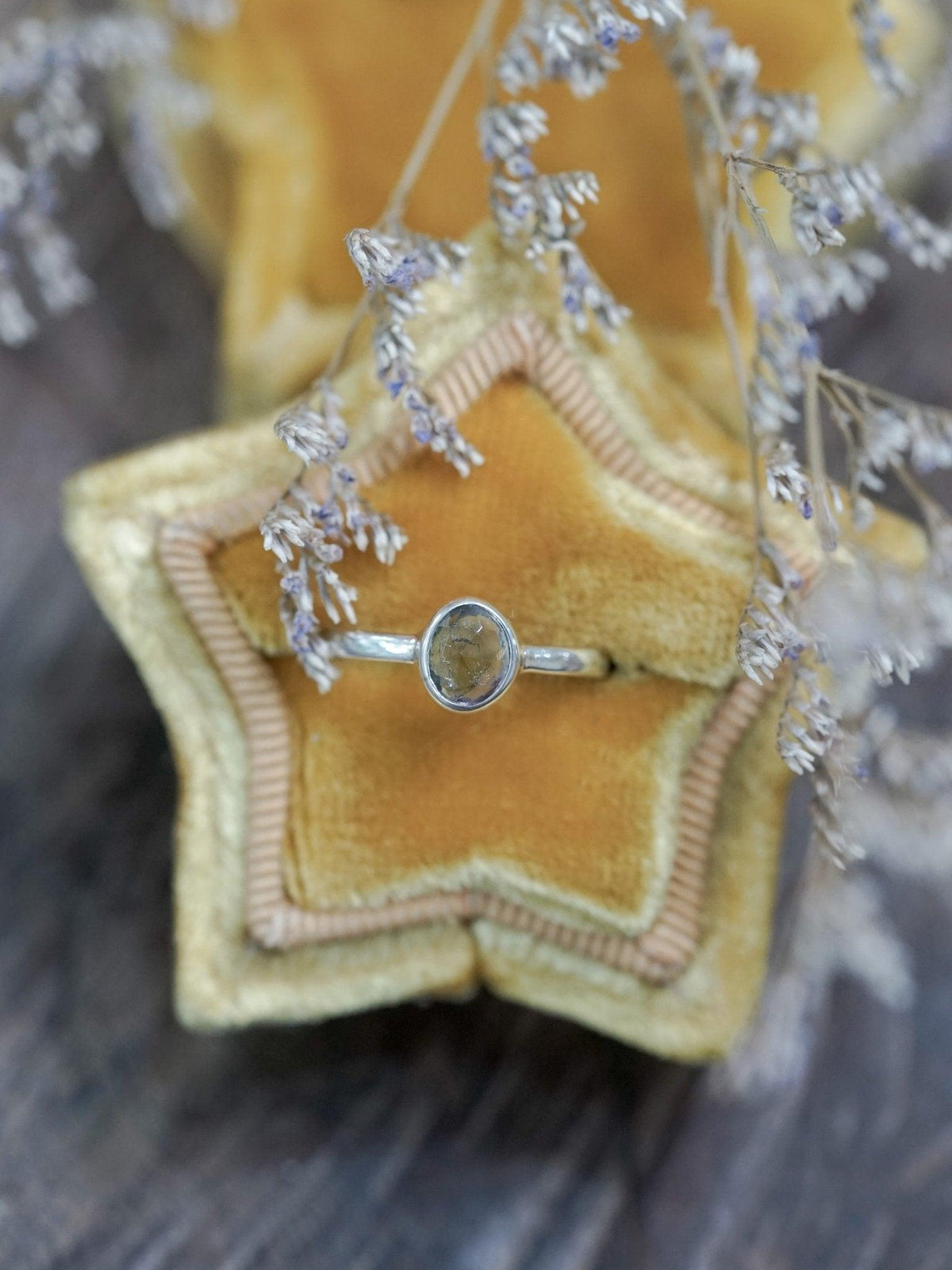 Rose Cut Tourmaline Ring - Gardens of the Sun | Ethical Jewelry