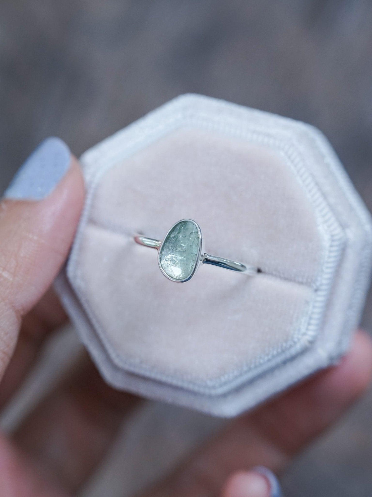 Rose Cut Tourmaline Ring - Gardens of the Sun | Ethical Jewelry