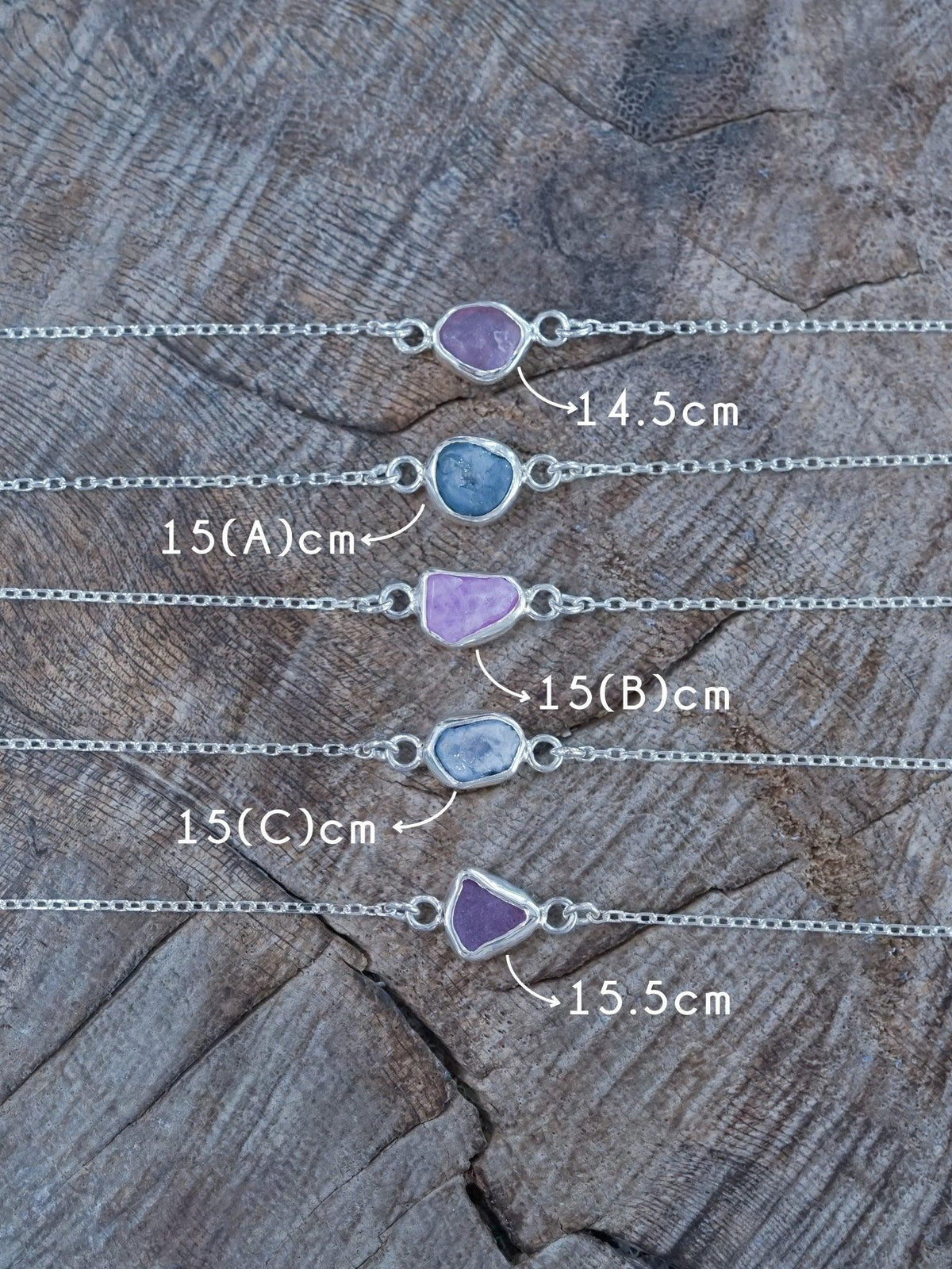 Rough Borneo Sapphire Bracelet - Gardens of the Sun | Ethical Jewelry