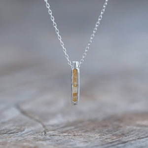 Rough Citrine Necklace with Hidden Gems - Gardens of the Sun | Ethical Jewelry