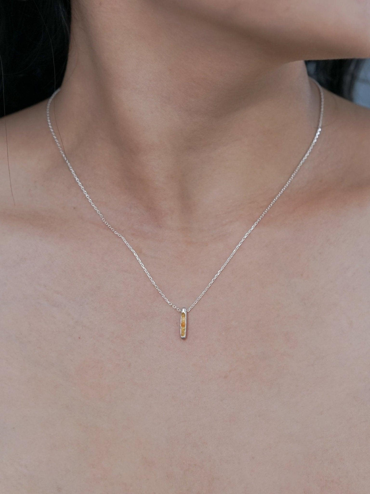 Rough Garnet Necklace with Hidden Gems - Gardens of the Sun | Ethical Jewelry