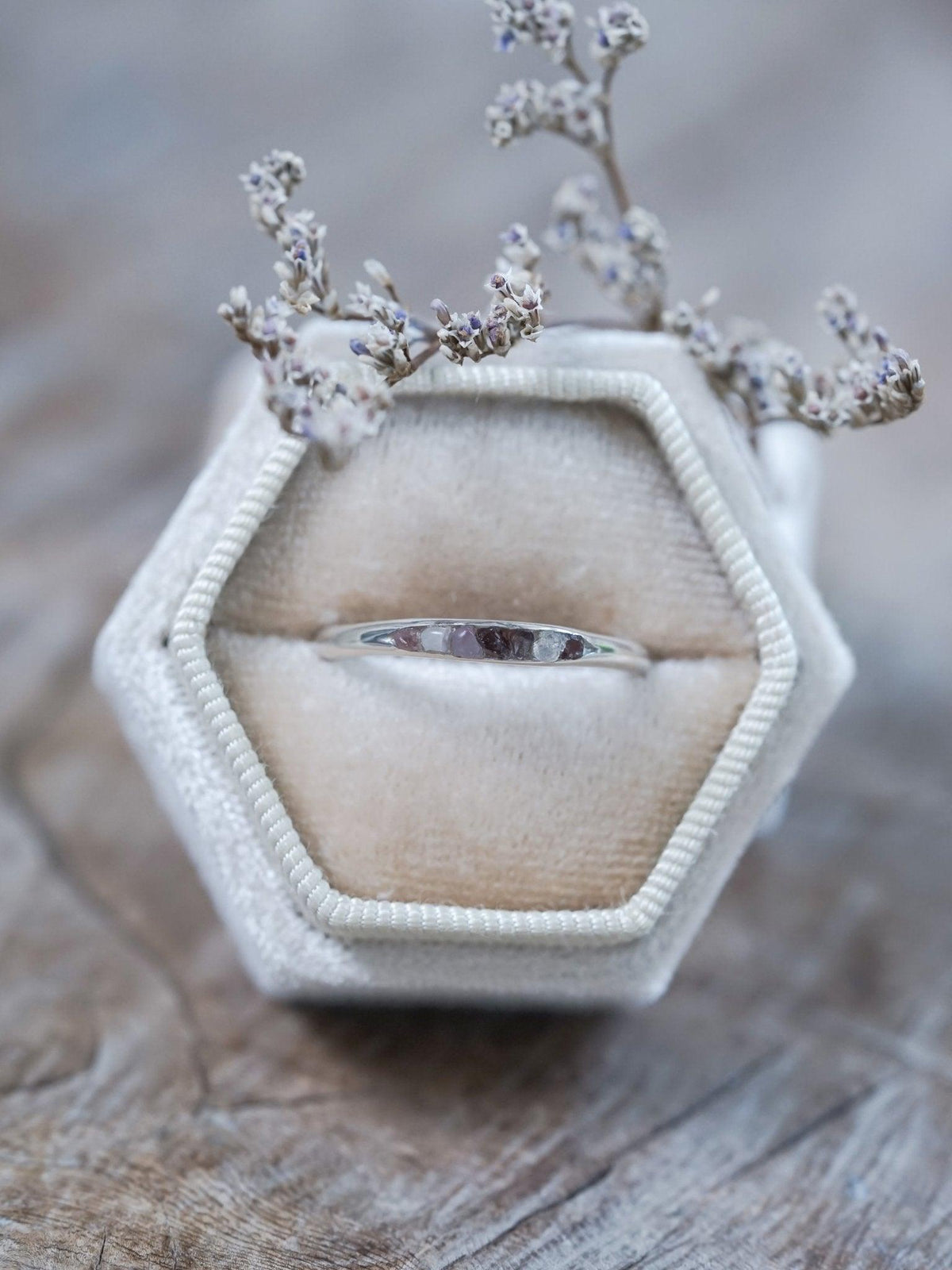 Rough Spinel Ring with Hidden Gems - Gardens of the Sun | Ethical Jewelry