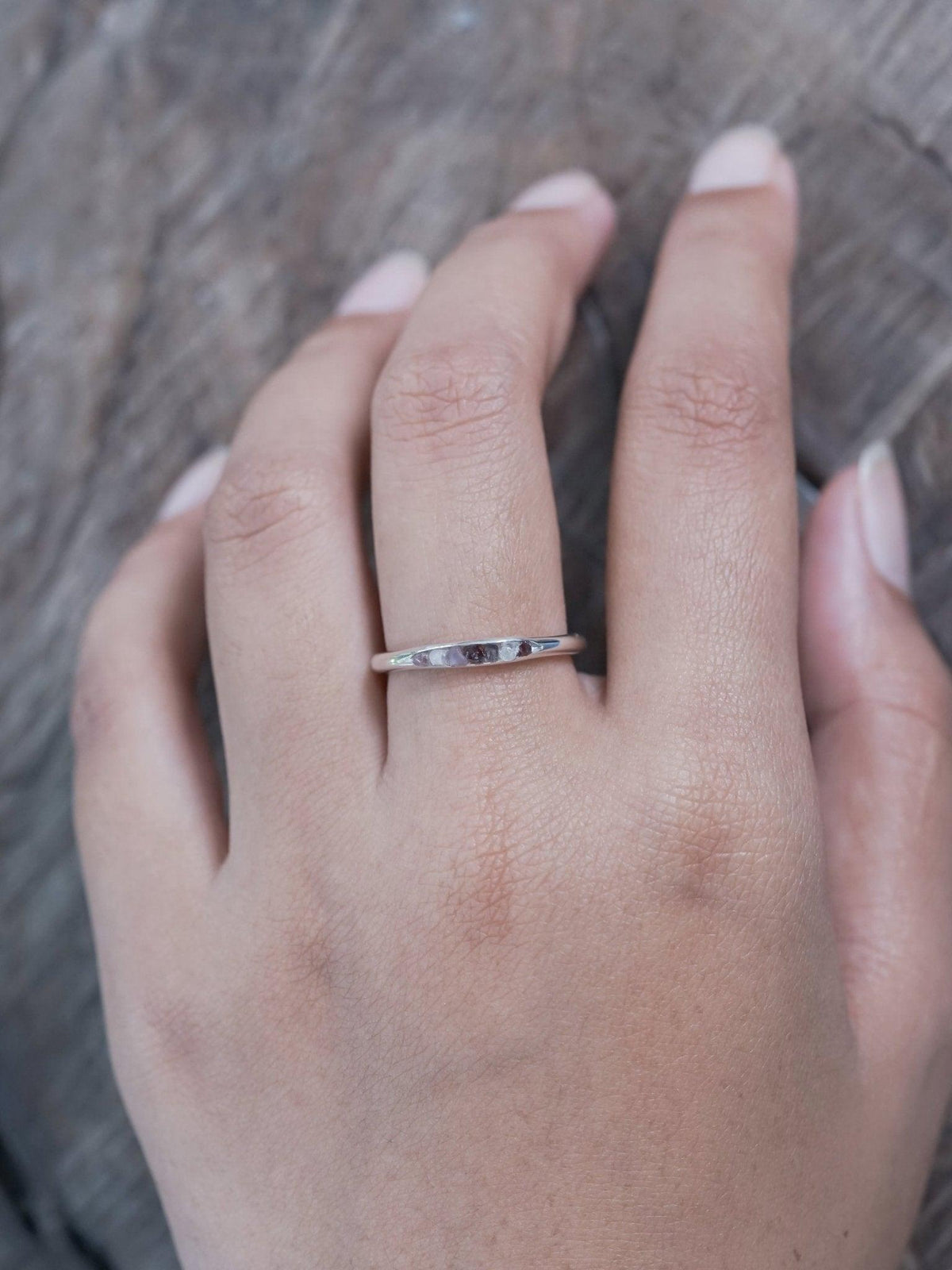 Rough Spinel Ring with Hidden Gems - Gardens of the Sun | Ethical Jewelry