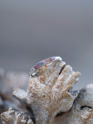 Rough Spinel Ring with Hidden Gems - Gardens of the Sun | Ethical Jewelry