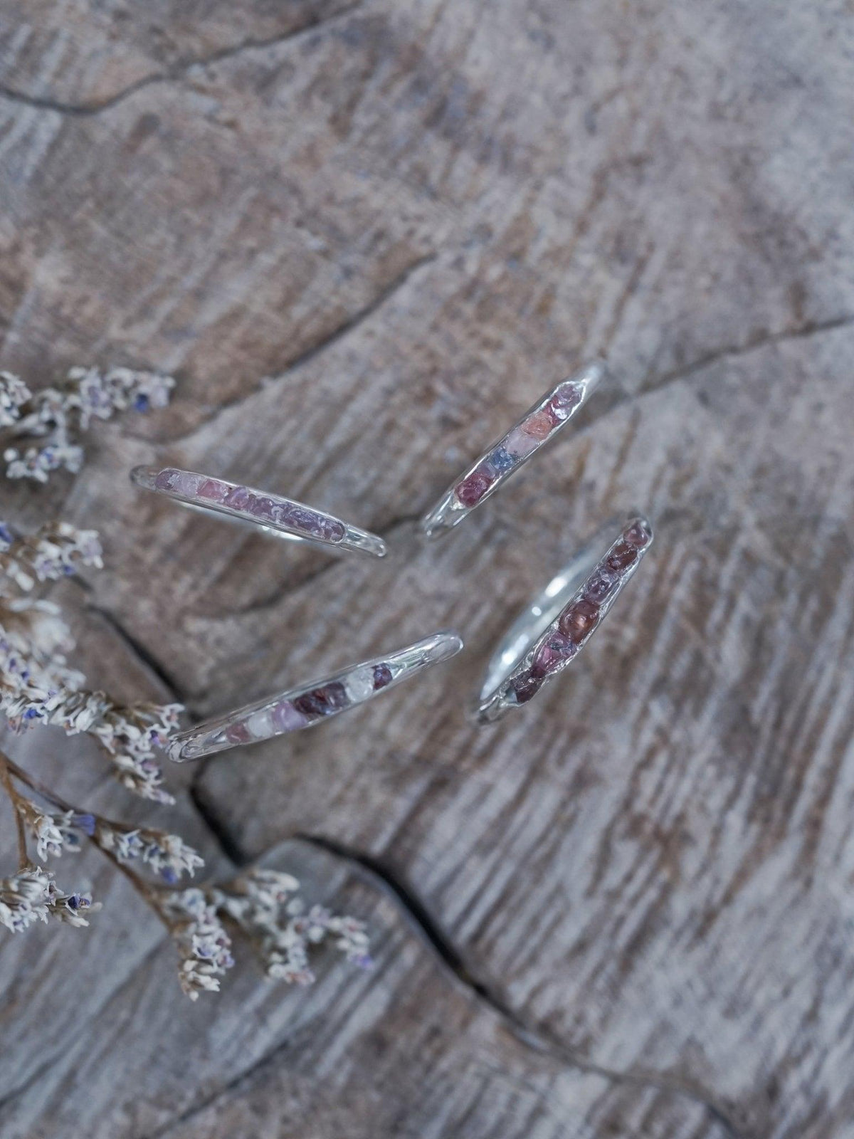 Rough Spinel Ring with Hidden Gems - Gardens of the Sun | Ethical Jewelry