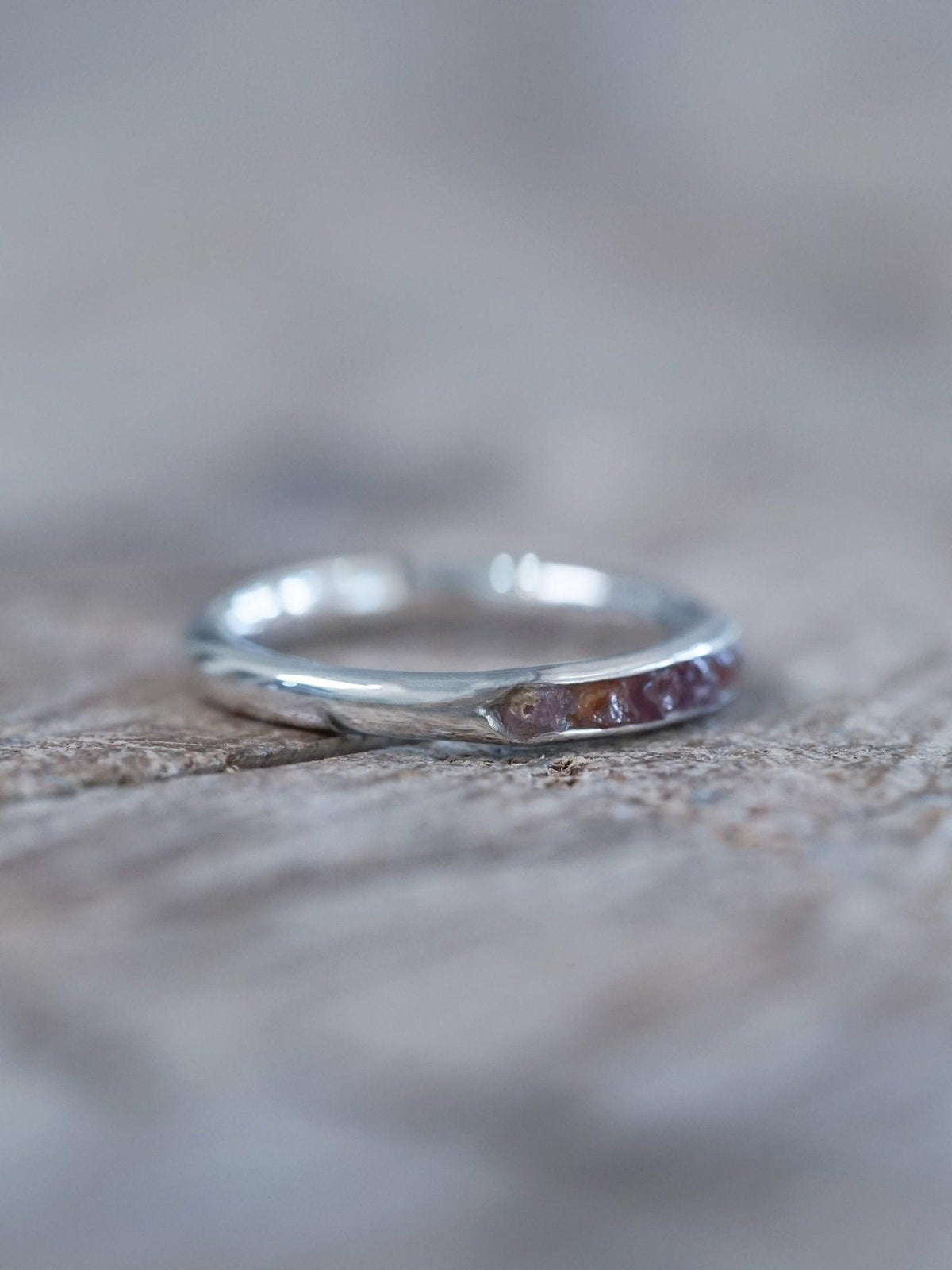 Rough Spinel Ring with Hidden Gems - Gardens of the Sun | Ethical Jewelry