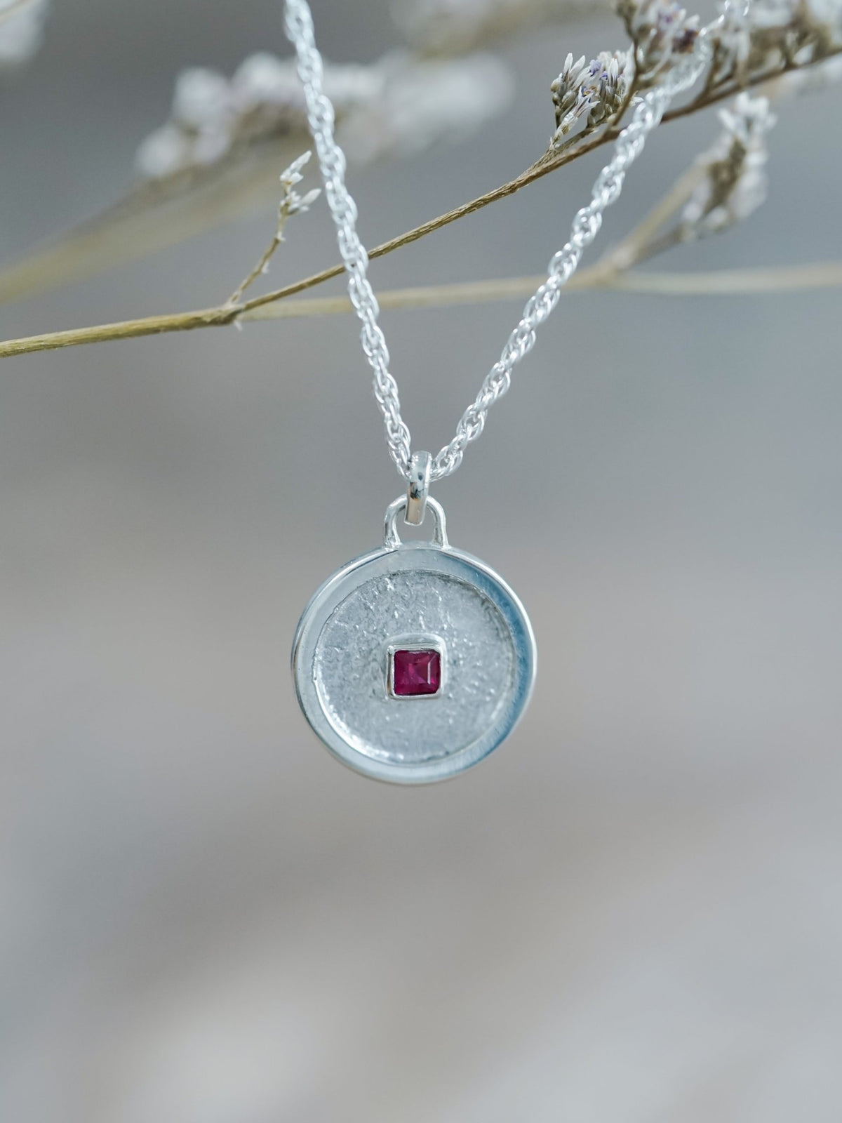 Ruby Coin Necklace - Gardens of the Sun | Ethical Jewelry