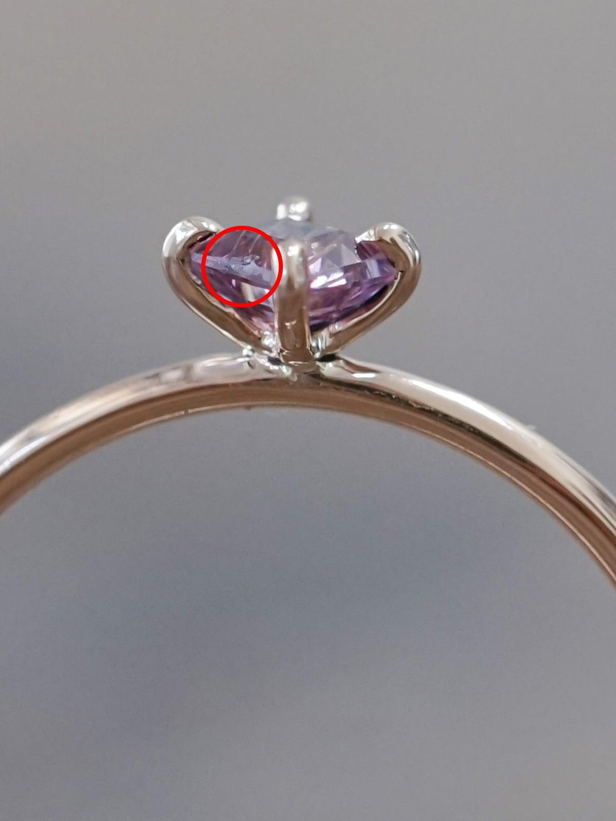 Rutile Kite Sapphire Ring in Eco Rose Gold - Gardens of the Sun | Ethical Jewelry