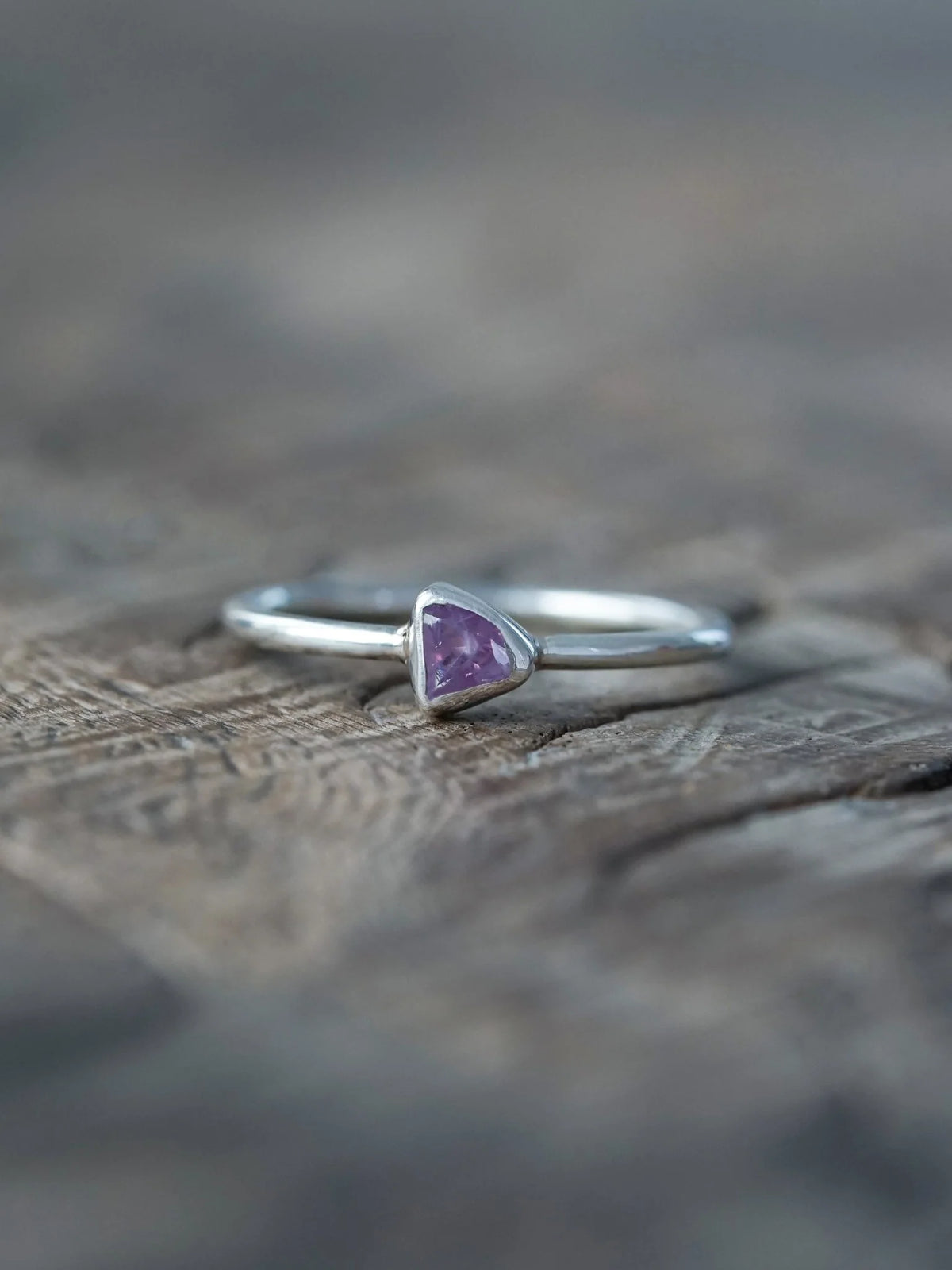 Buff Top Pink Sapphire Ring - Gardens of the Sun | Ethical Jewelry