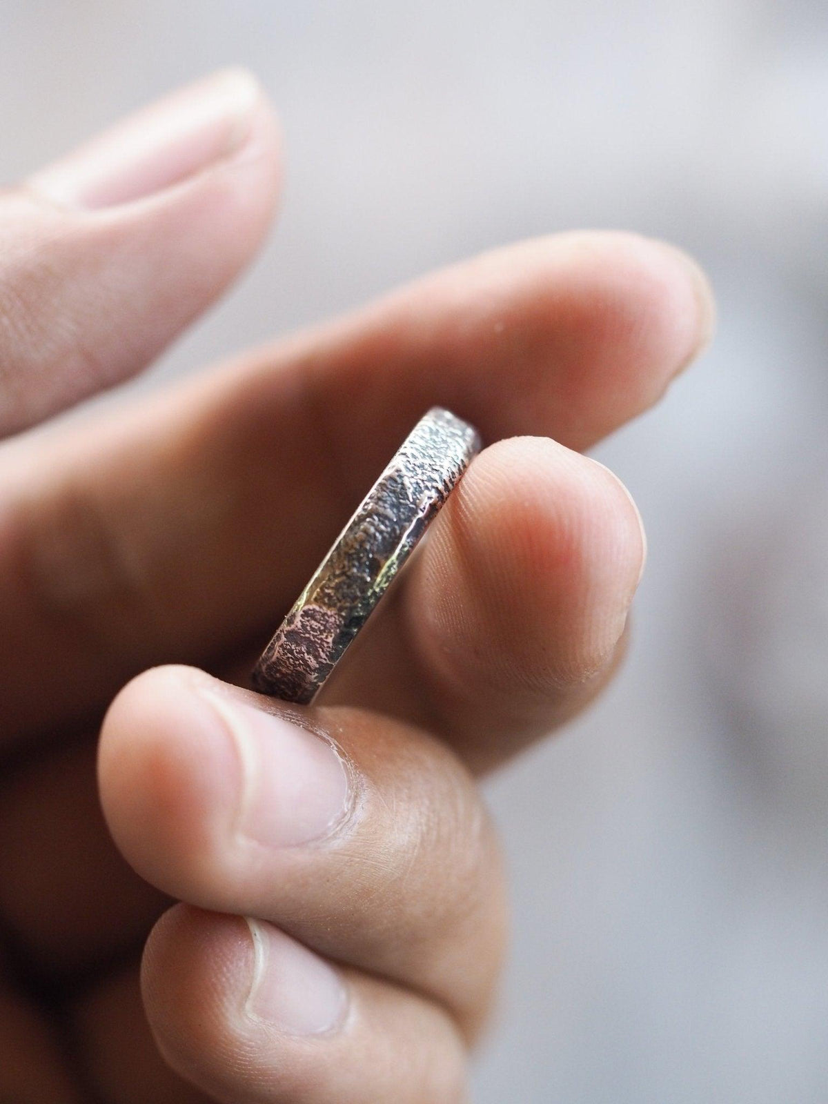 Shadow Wedding Band - Gardens of the Sun | Ethical Jewelry