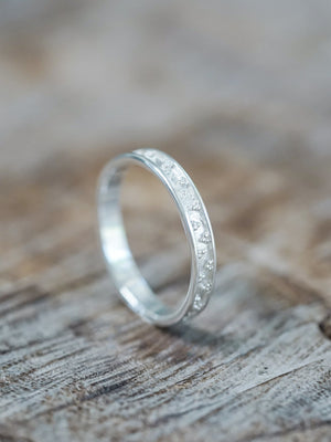 Side Patterned Band - Gardens of the Sun | Ethical Jewelry