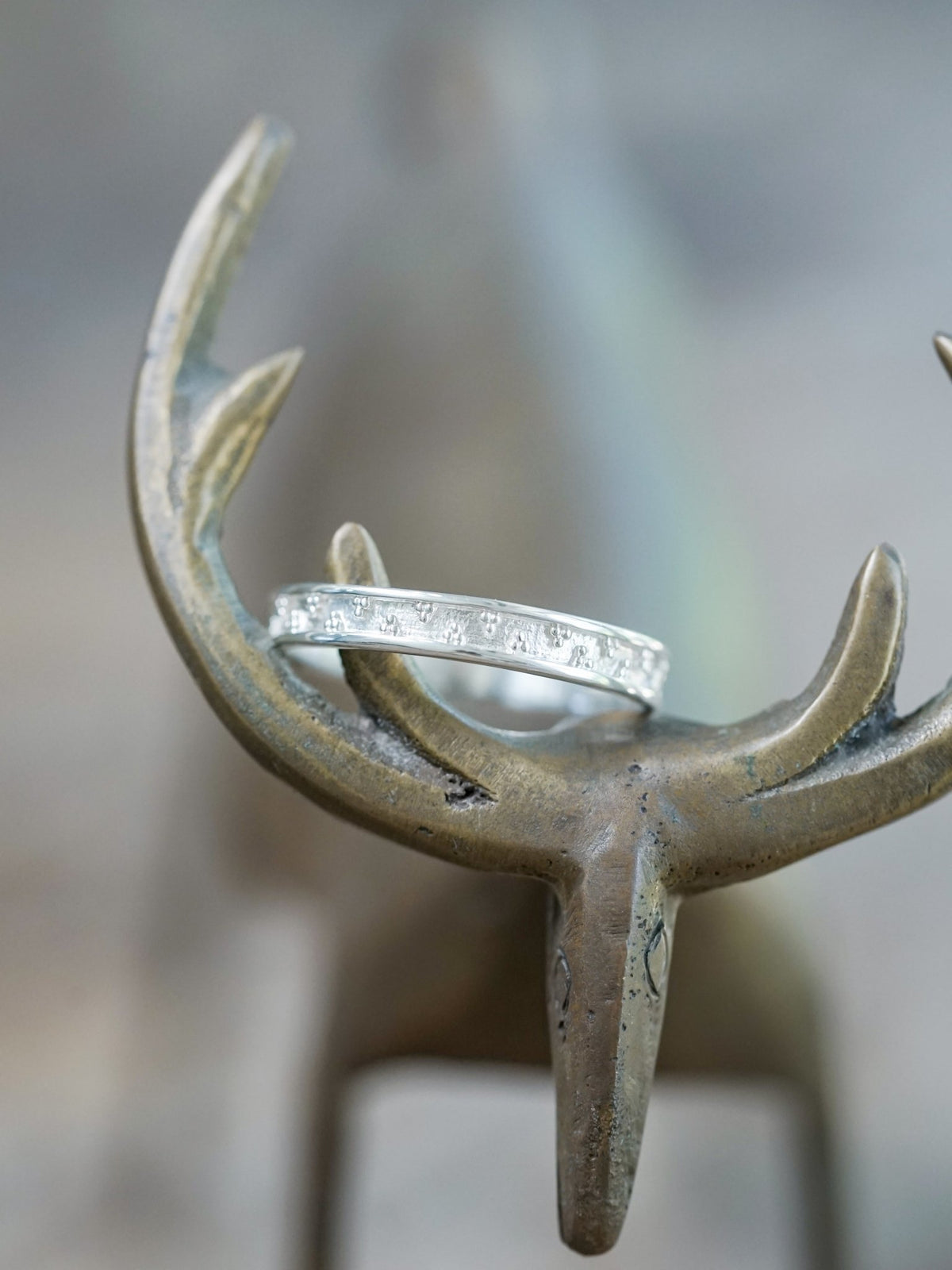 Side Patterned Band - Gardens of the Sun | Ethical Jewelry