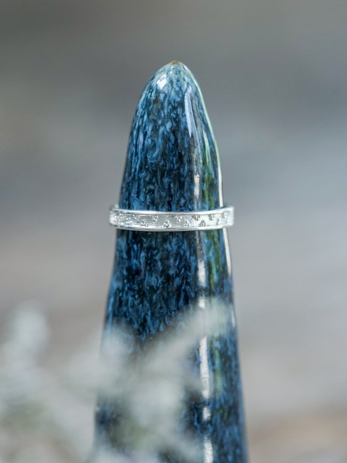 Side Patterned Band - Gardens of the Sun | Ethical Jewelry