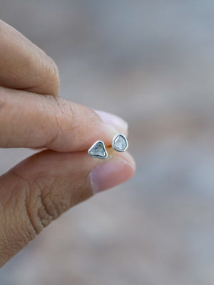 Small Borneo Diamond Earrings - Gardens of the Sun | Ethical Jewelry